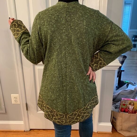 Bill Barber Scotland Celtic Open Front Cardigan OS - Picture 3 of 3